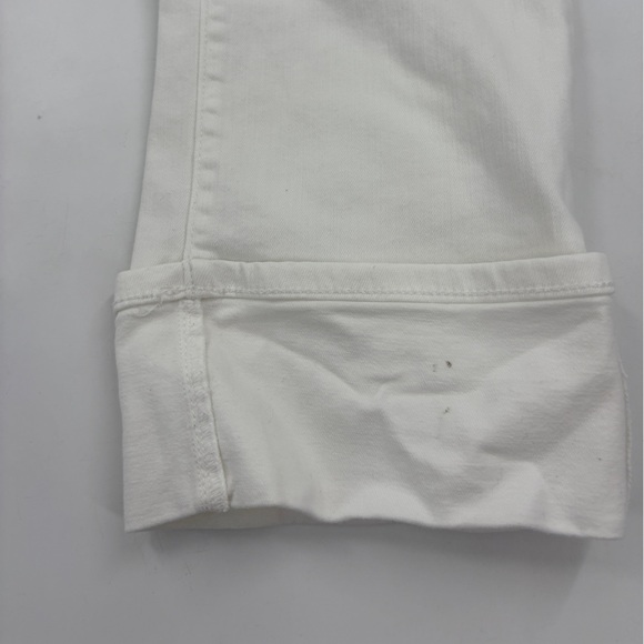 LILA RYAN White Cuffed Ankle Jeans - Picture 8 of 9